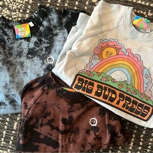 3 big bud press sweatshirts